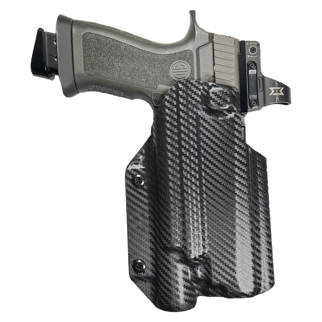 Sig Sauer P320 XFive + X300U-A OWB Concealment/IDPA Holster Carbon Fiber 3