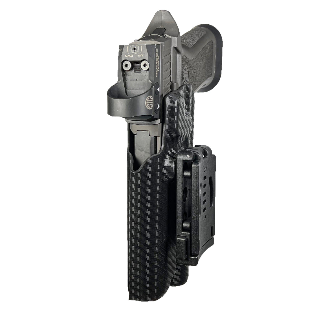 Sig Sauer P320 XFive + X300U-A OWB Concealment/IDPA Holster Carbon Fiber 3