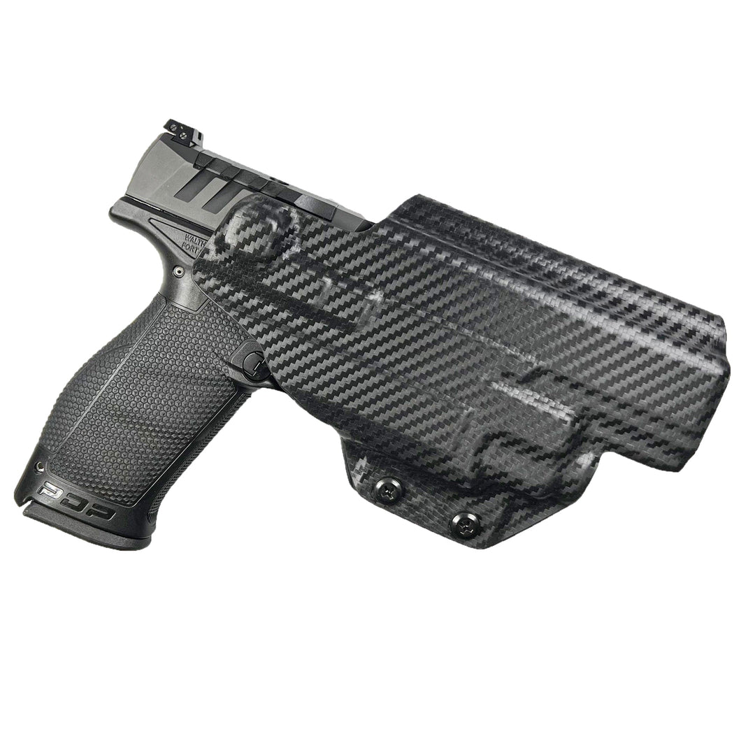 Walther PDP5" + TLR 7/8  OWB Paddle Holster Carbon Fiber 1