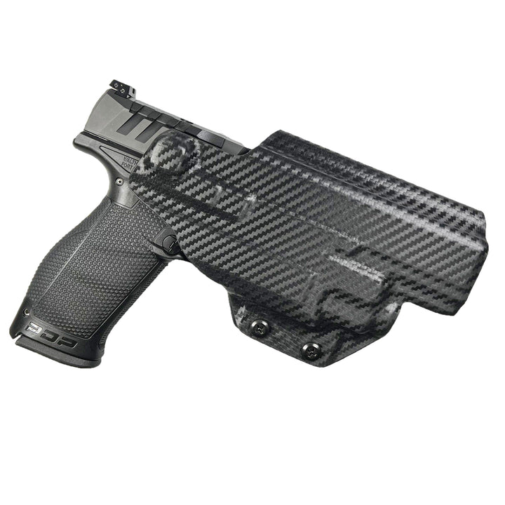 Walther PDP5" + TLR 7/8 OWB Concealment/IDPA Holster Carbon Fiber 1