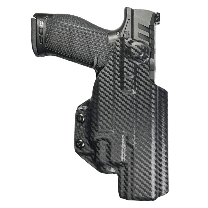 Walther PDP5" + TLR 7/8  OWB Paddle Holster Carbon Fiber 2