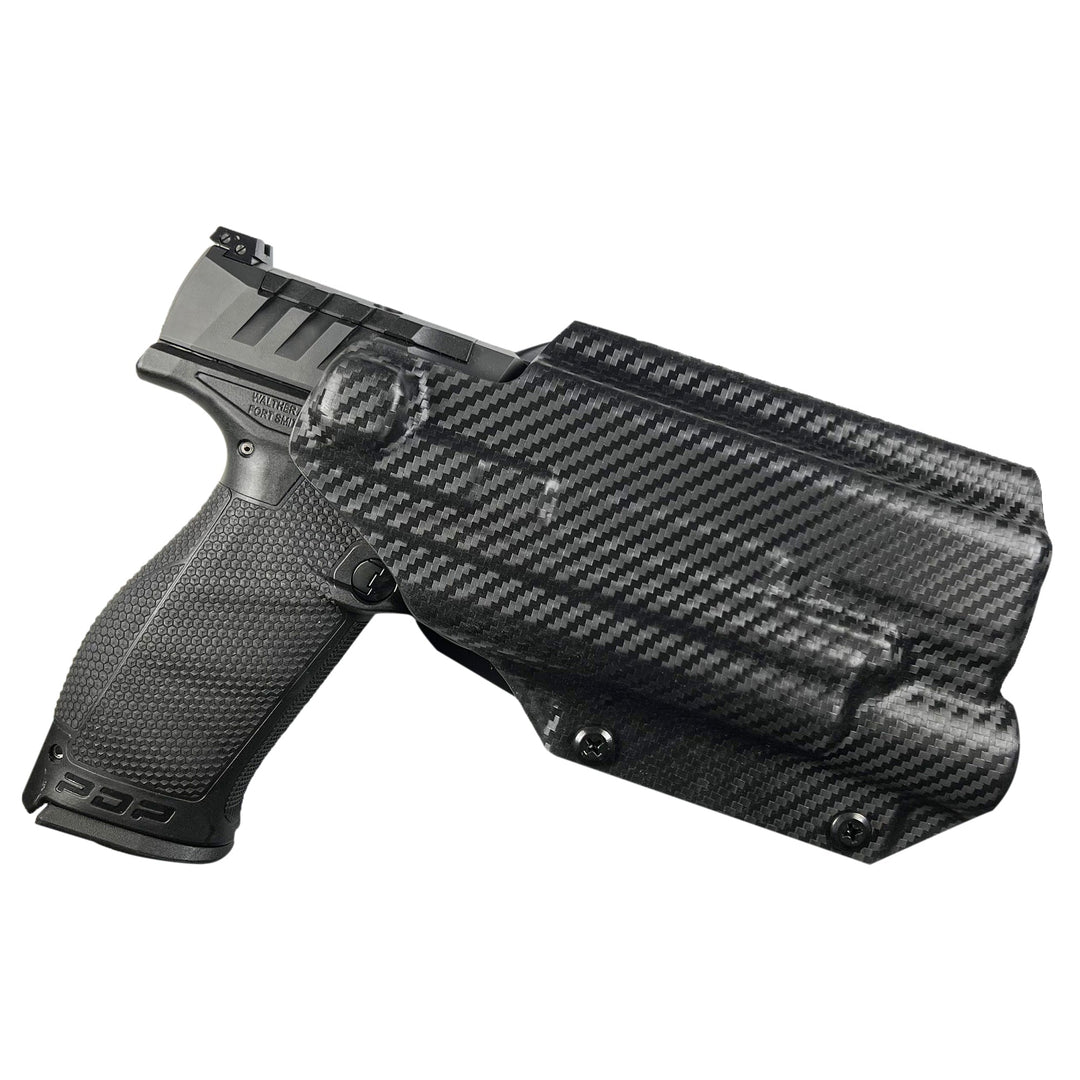 Walther PDP5" + X300 OWB Paddle Holster Carbon Fiber 1