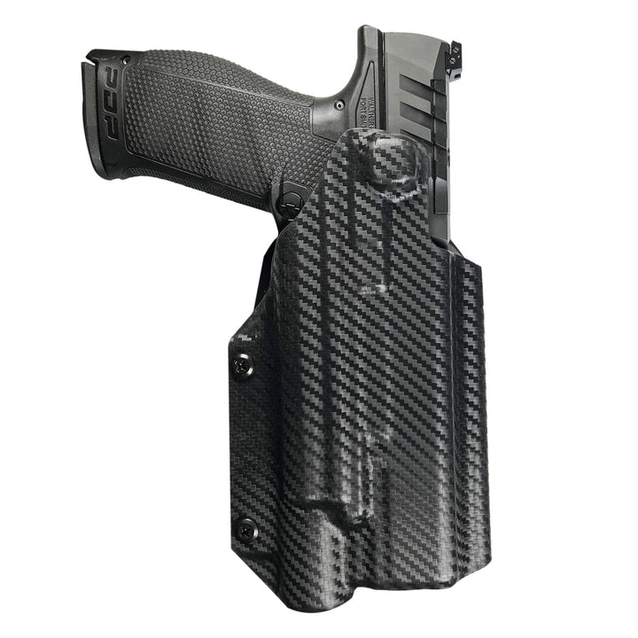 Walther PDP5" + X300 OWB Paddle Holster Carbon Fiber 2