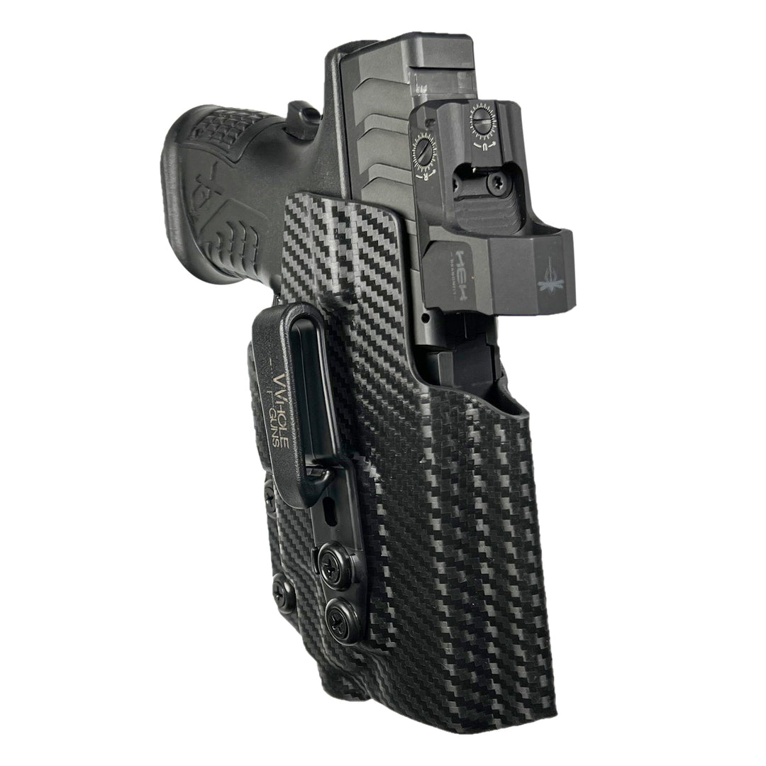 Springfield XD-M Elite 3.8"+TLR 7/8 IWB Tuckable Red Dot Ready w/ Integrated Claw Holster Carbon Fiber 5