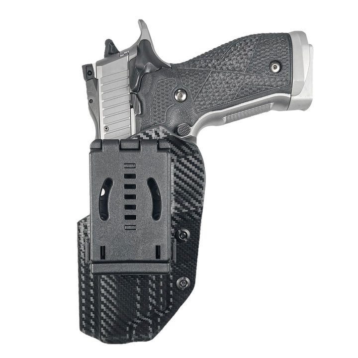 Sig Sauer P226 XFive OWB Concealment/IDPA Holster Carbon Fiber 4