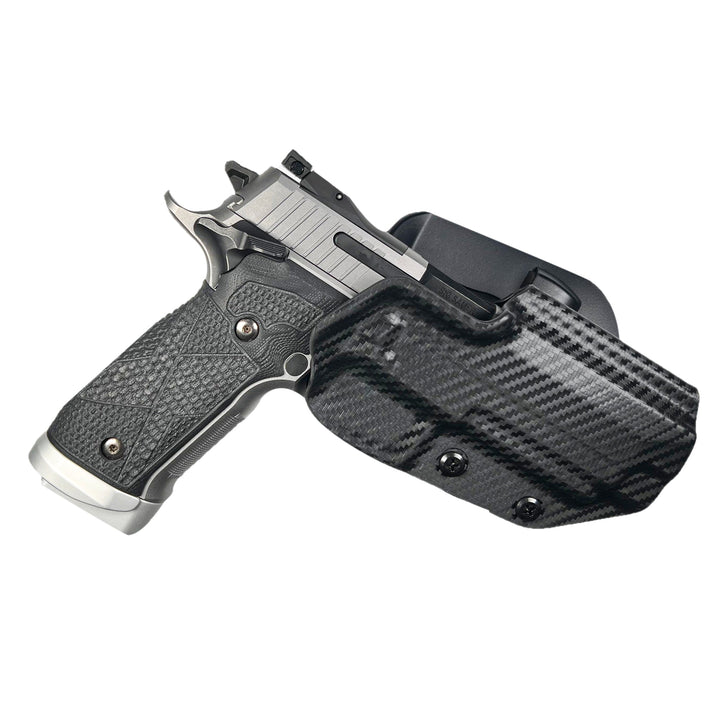 Sig P226 X5 OWB Paddle Holster Carbon Fiber 1