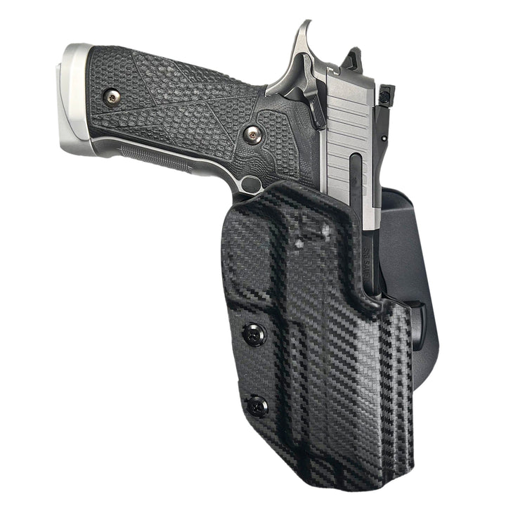 Sig P226 X5 OWB Paddle Holster Carbon Fiber 2