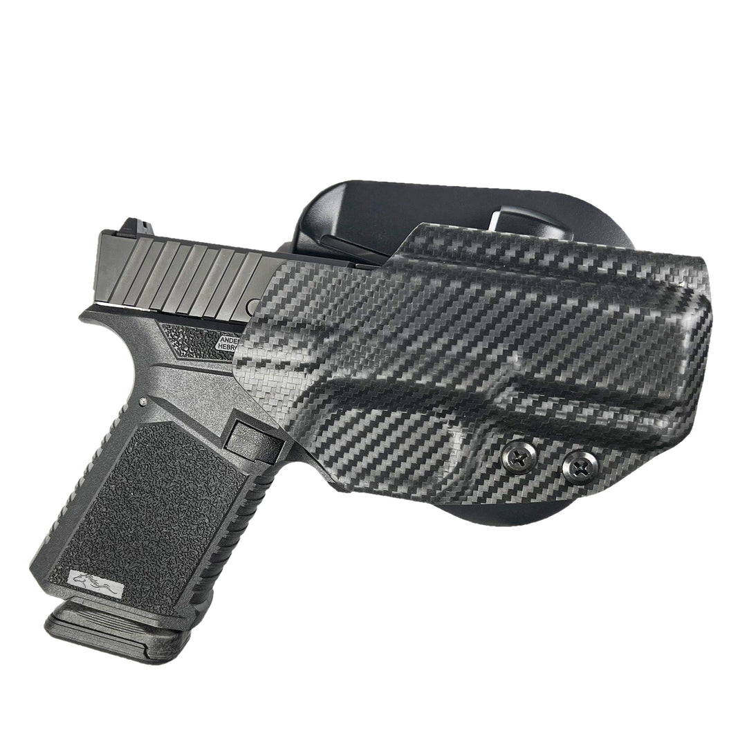 1911 3.5" OWB Paddle Holster Carbon Fiber 2