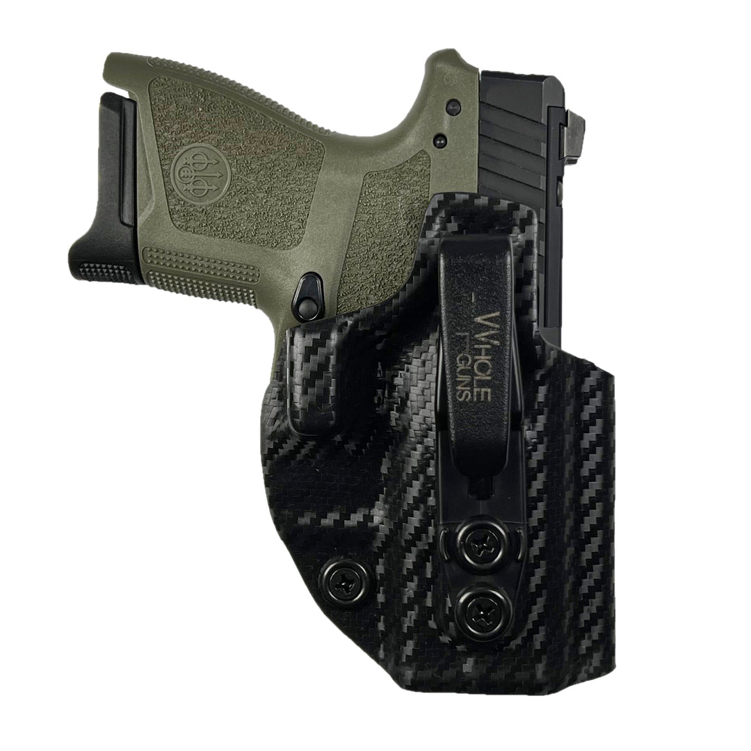 Beretta APX A1 Carry IWB Tuckable Red Dot Ready w/ Integrated Claw Holster Carbon Fiber 3