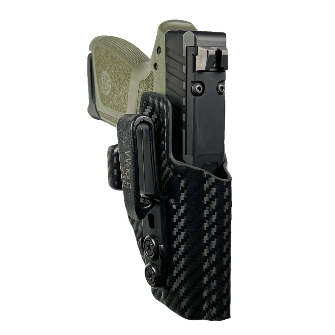 Beretta APX A1 Carry IWB Tuckable Red Dot Ready w/ Integrated Claw Holster Carbon Fiber 3