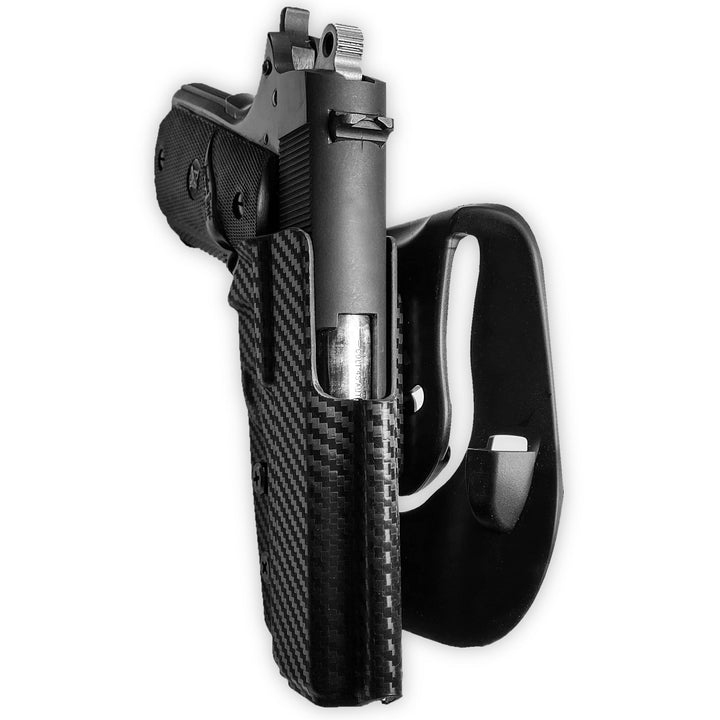 1911 3.5" OWB Paddle Holster Carbon Fiber 3