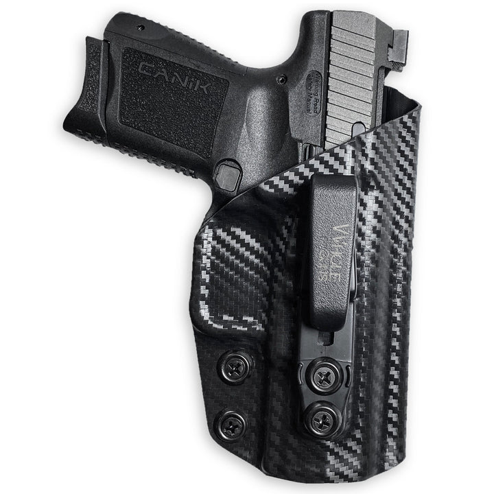 Canik TP9 Elite SC IWB Full Cover Classic Tuckable Holster Carbon Fiber 3