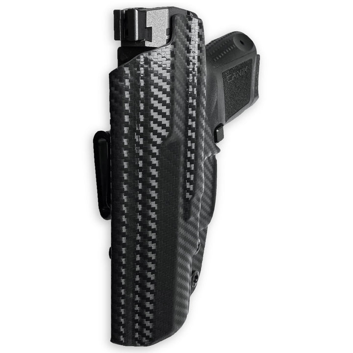 Canik TP9 Elite SC IWB Full Cover Classic Tuckable Holster Carbon Fiber 6