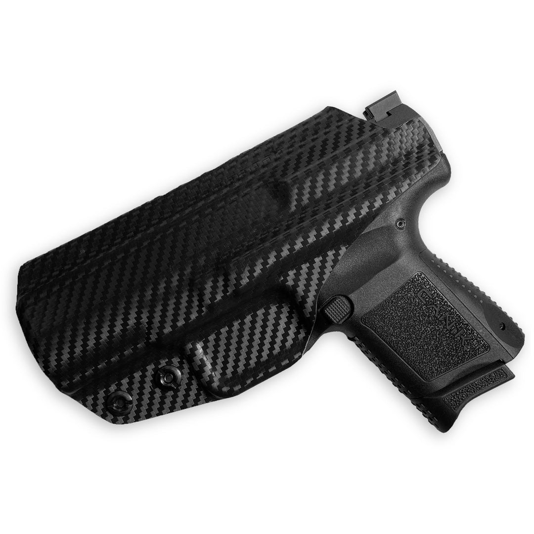 Canik TP9 Elite SC IWB Full Cover Classic Tuckable Holster Carbon Fiber 2