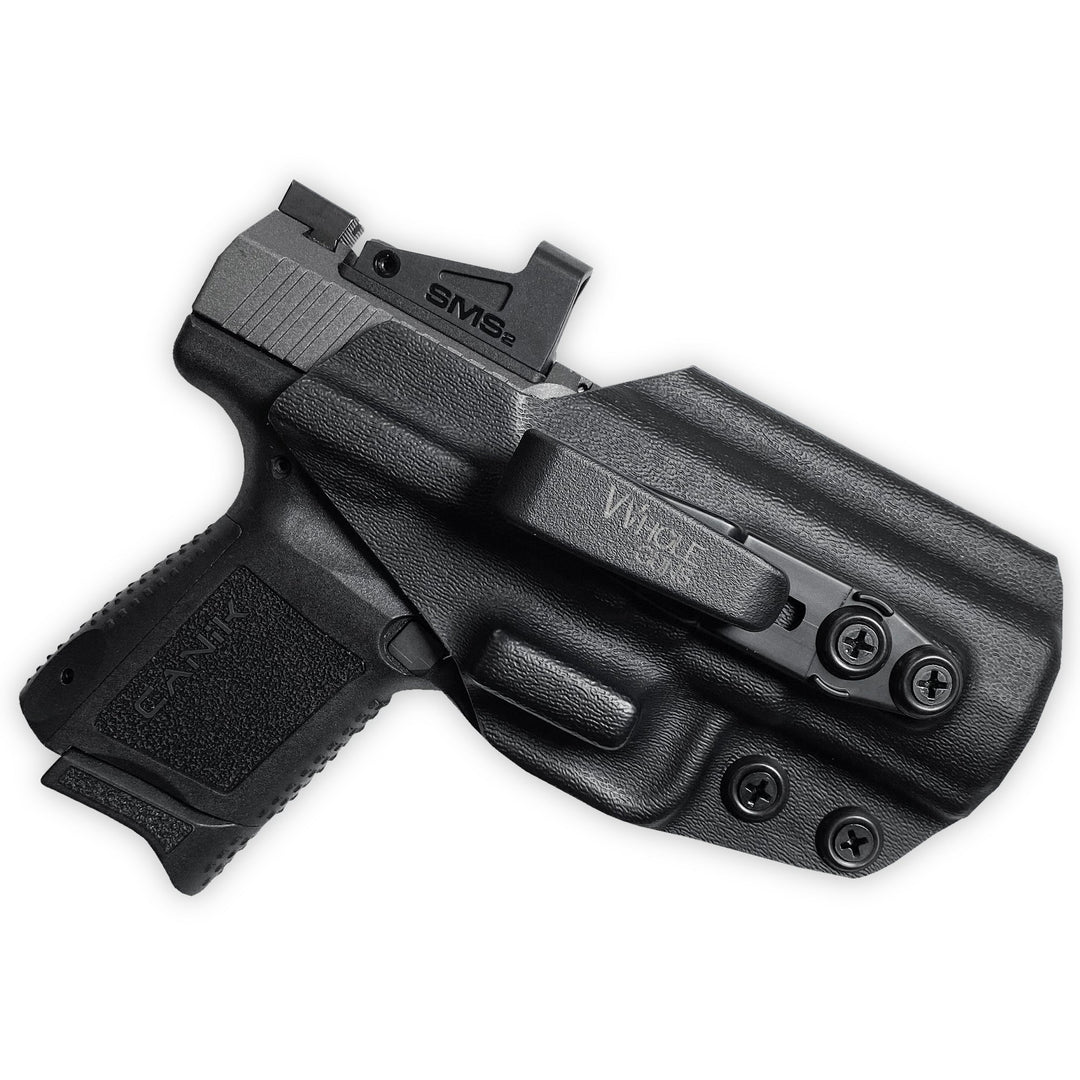 Canik TP9 Elite SC IWB Tuckable Red Dot Ready w/ Integrated Claw Holster Black 1
