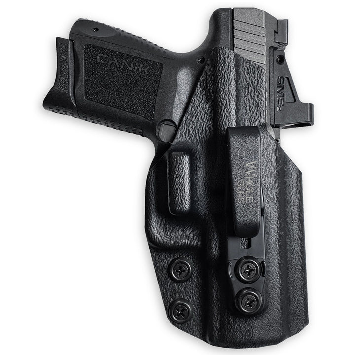 Canik TP9 Elite SC IWB Tuckable Red Dot Ready w/ Integrated Claw Holster Black 3