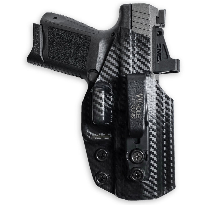 Canik TP9 Elite SC IWB Tuckable Red Dot Ready w/ Integrated Claw Holster Carbon Fiber 3