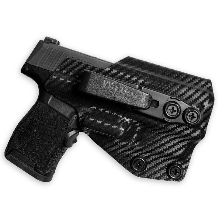 Sig Sauer P365 IWB Tuckable Red Dot Ready w/ Integrated Claw Holster Carbon Fiber 1