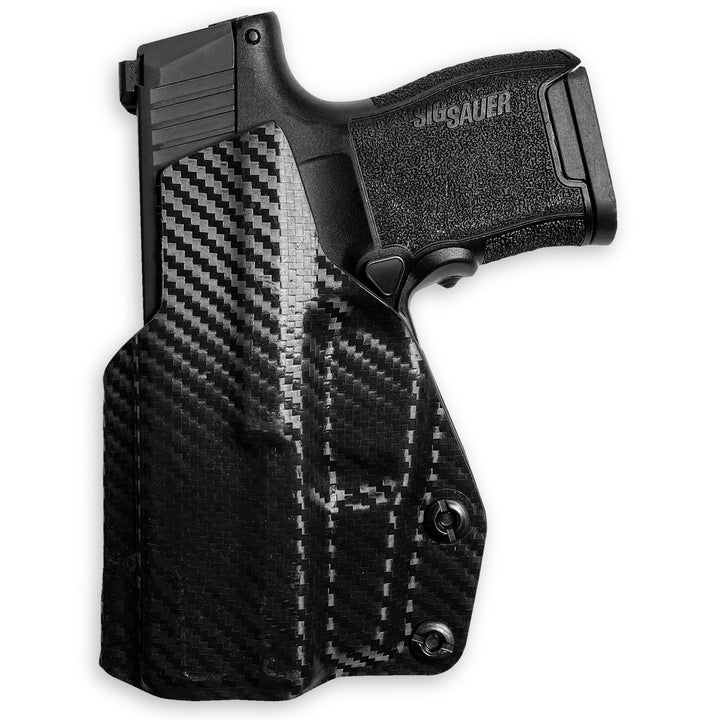 Sig Sauer P365 IWB Tuckable Red Dot Ready w/ Integrated Claw Holster Carbon Fiber 4