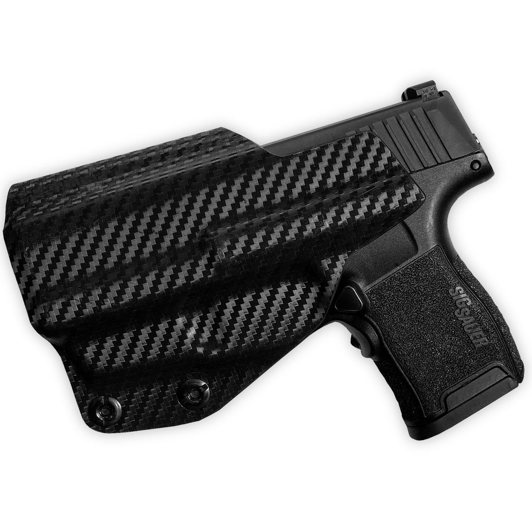 Sig Sauer P365 IWB Tuckable Red Dot Ready w/ Integrated Claw Holster Carbon Fiber 2
