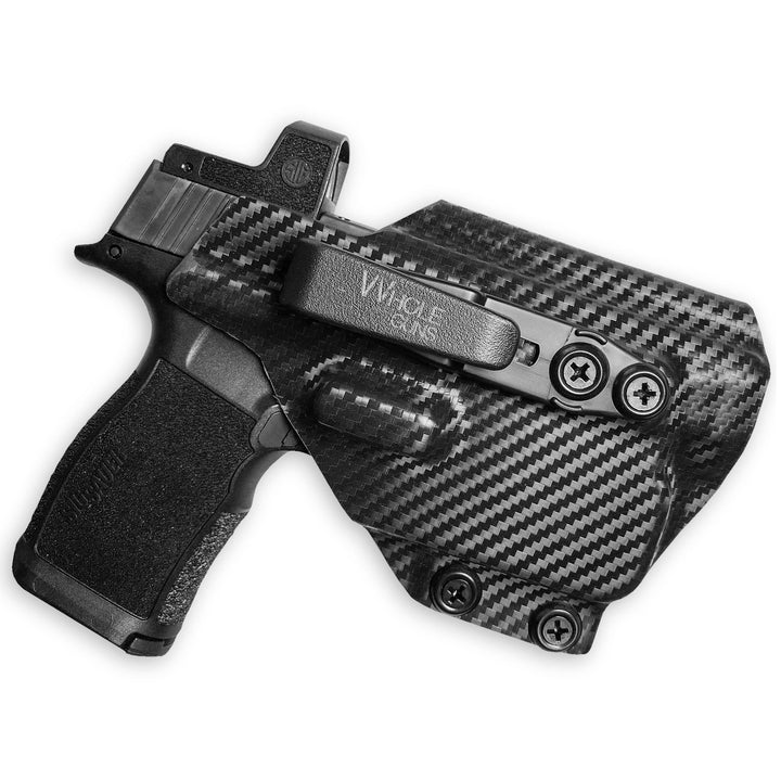 Sig Sauer P365 XL + TLR-6 IWB Tuckable Red Dot Ready w/ Integrated Claw Holster Carbon Fiber 1