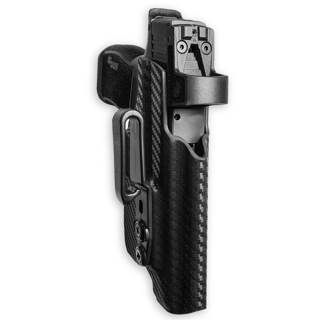 Sig Sauer P365 XL + TLR-6 IWB Tuckable Red Dot Ready w/ Integrated Claw Holster Carbon Fiber 4