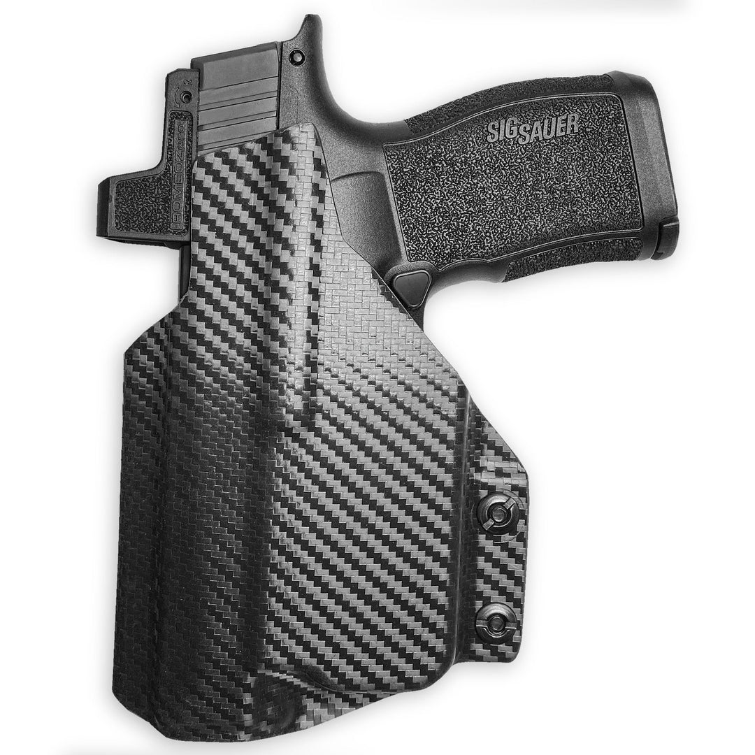 Sig Sauer P365 XL + TLR-6 IWB Tuckable Red Dot Ready w/ Integrated Claw Holster Carbon Fiber 4