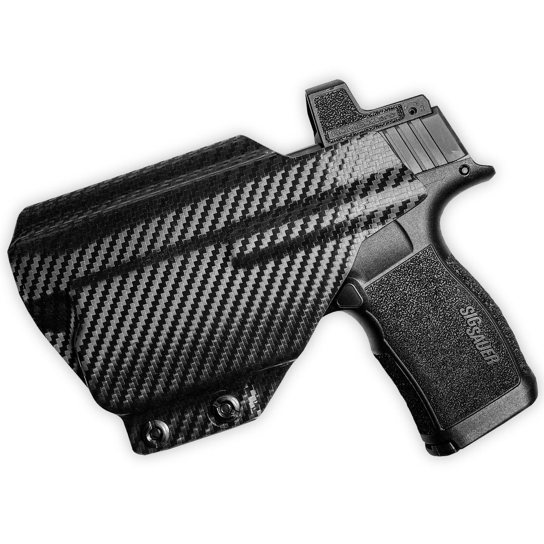 Sig Sauer P365 XL + TLR-6 IWB Tuckable Red Dot Ready w/ Integrated Claw Holster Carbon Fiber 2