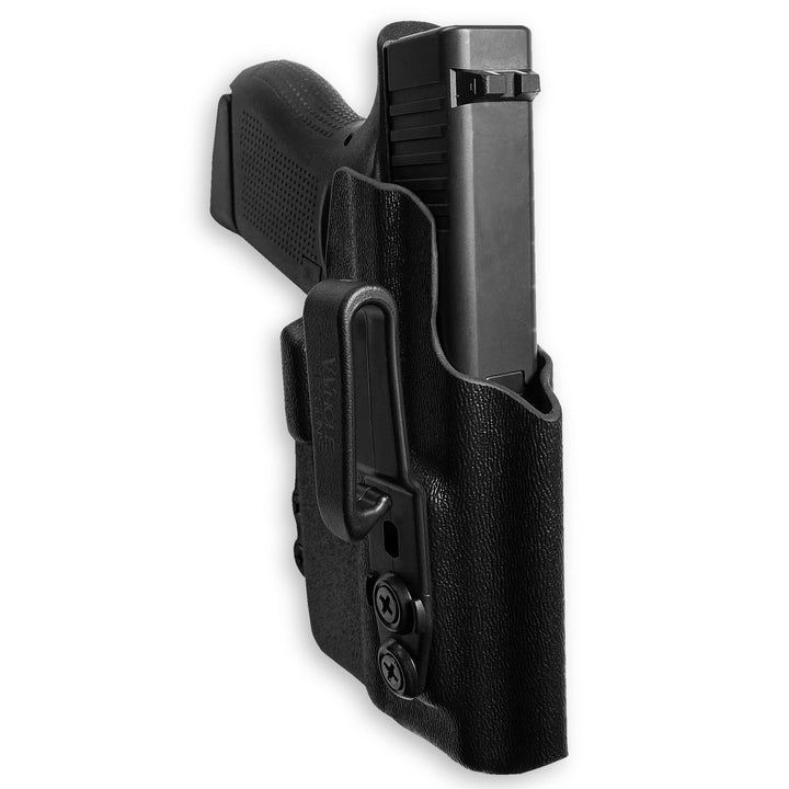 Glock 43X MOS + TLR-6 IWB Tuckable Red Dot Ready w/ Integrated Claw Holster Black 6