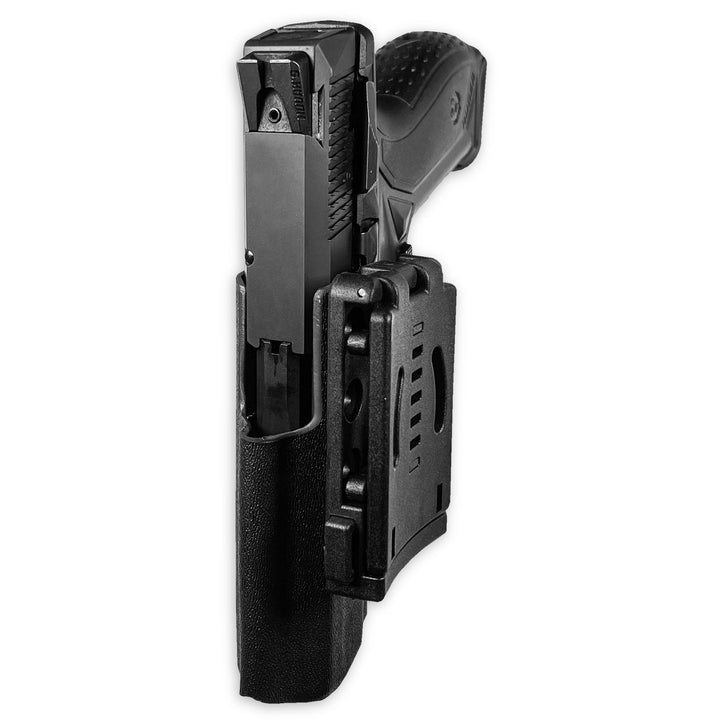 Ruger American 3.55" OWB Concealment/IDPA Holster Black 4