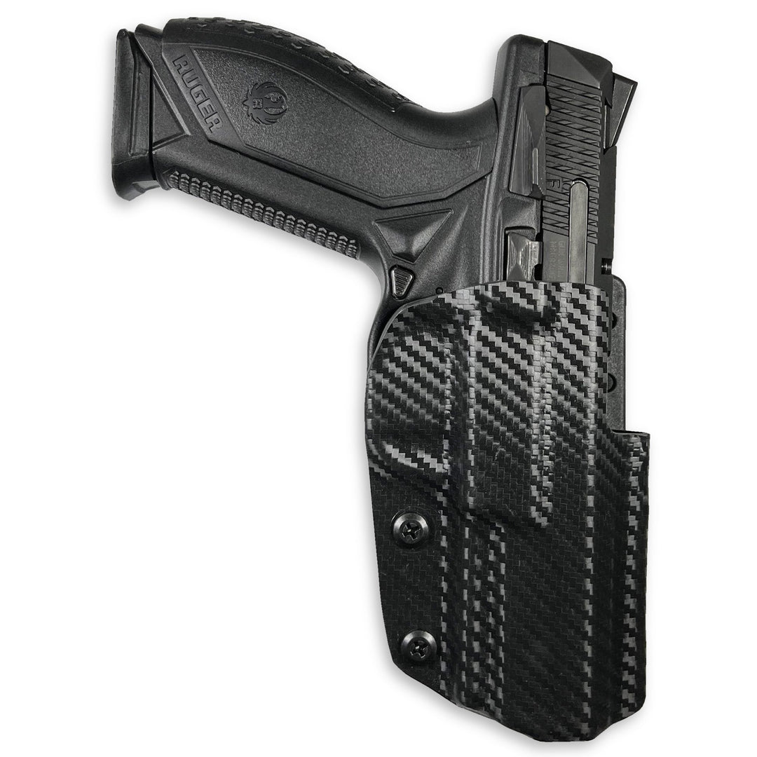 Ruger American 3.55" OWB Concealment/IDPA Holster Carbon Fiber 3