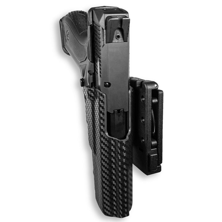 Ruger American 3.55" OWB Concealment/IDPA Holster Carbon Fiber 3