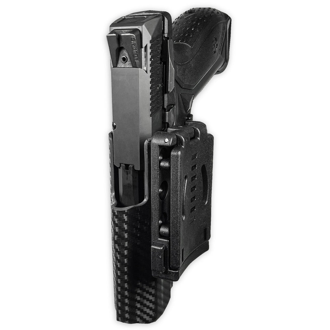 Ruger American 4.2" OWB Concealment/IDPA Holster Carbon Fiber 3