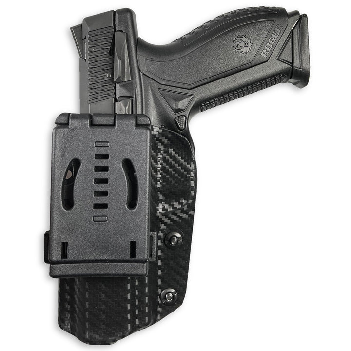 Ruger American 3.55" OWB Concealment/IDPA Holster Carbon Fiber 4