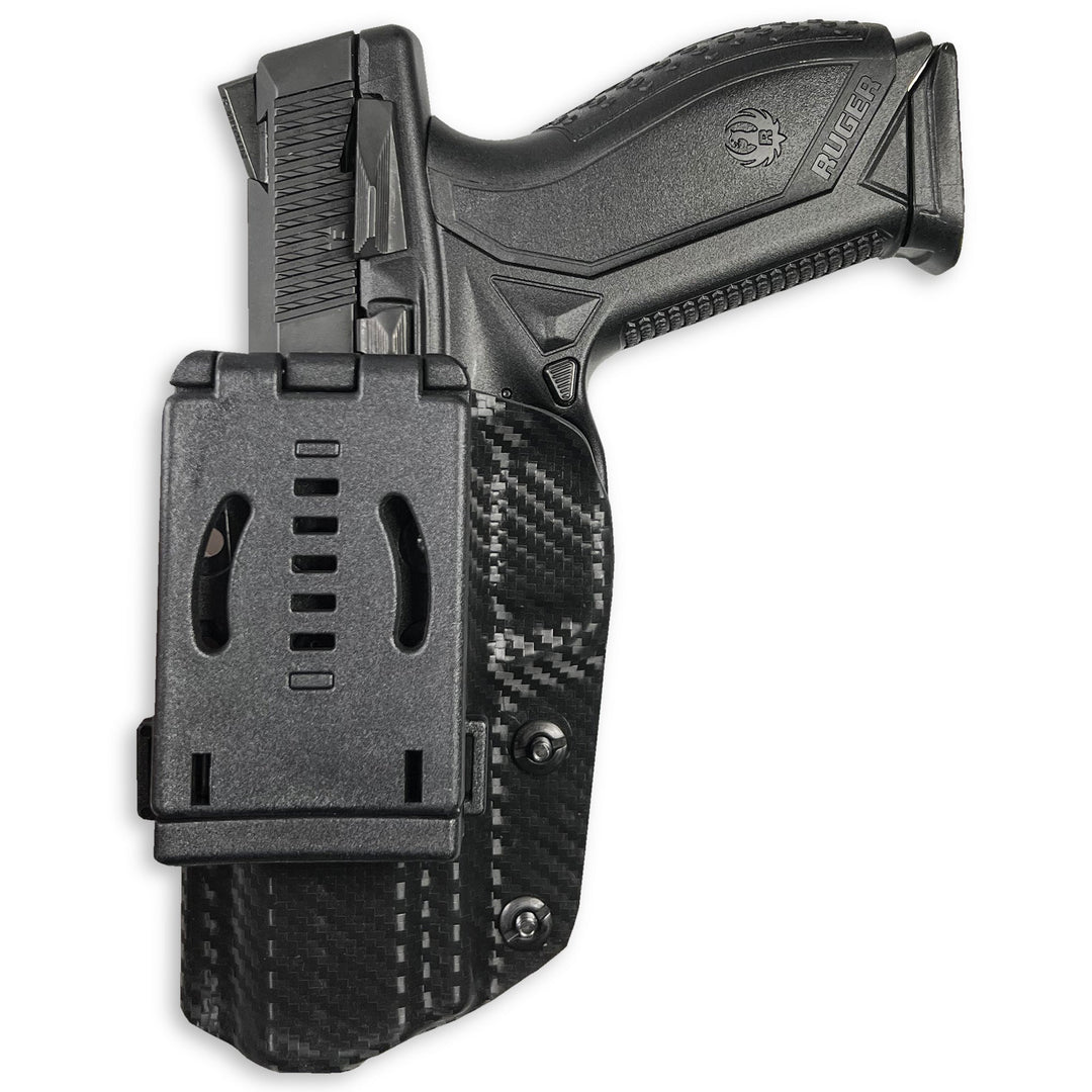 Ruger American 4.2" OWB Concealment/IDPA Holster Carbon Fiber 4