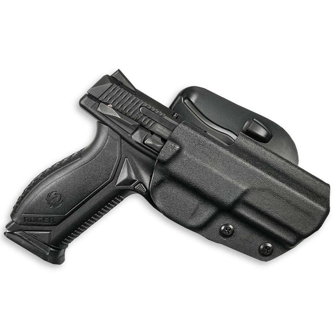 Ruger American 4.2" OWB Paddle Holster Black 1