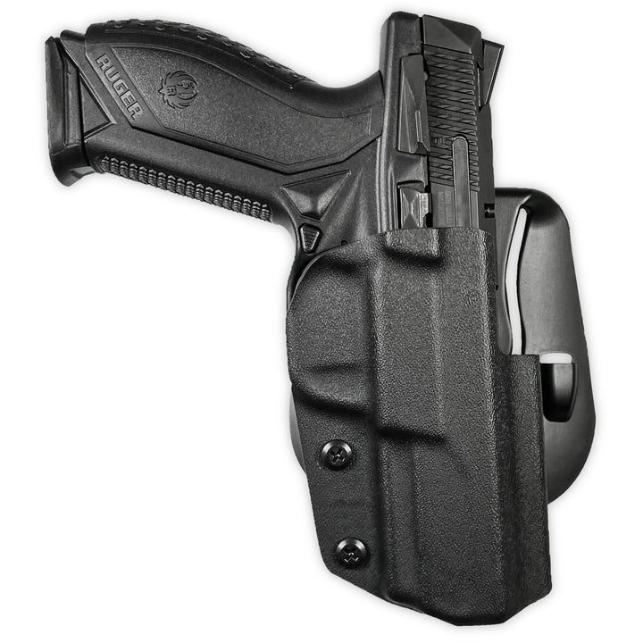 Ruger American 3.55" OWB Paddle Holster Black 2