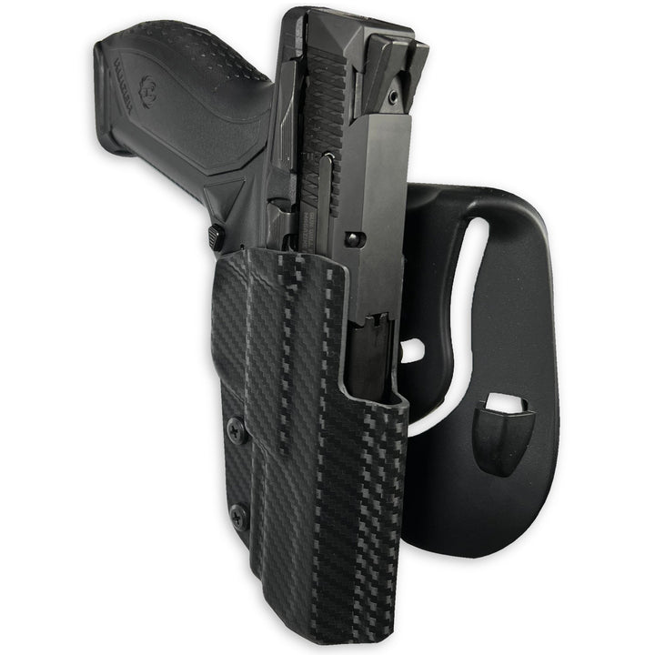 Ruger American 4.2" OWB Paddle Holster Carbon Fiber 3