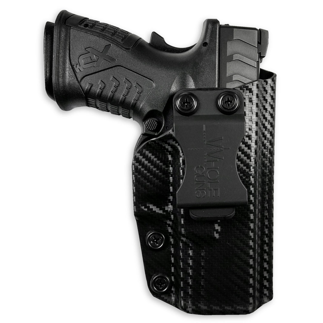 Springfield XD-M Elite 3.8" IWB Full Cover Classic Holster Carbon Fiber 3