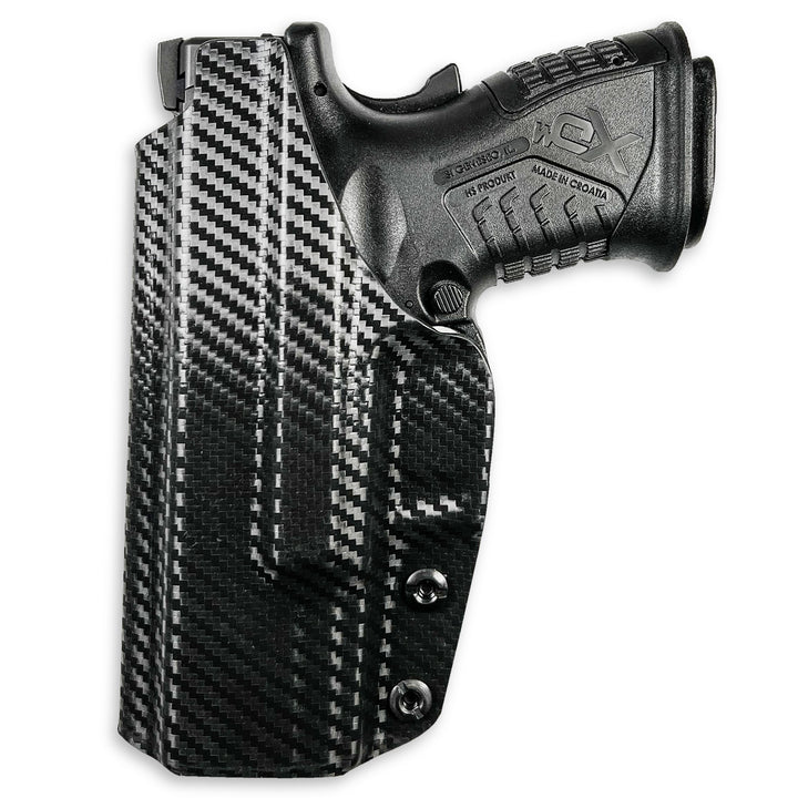 Springfield XD-M Elite 3.8" IWB Full Cover Classic Holster Carbon Fiber 4