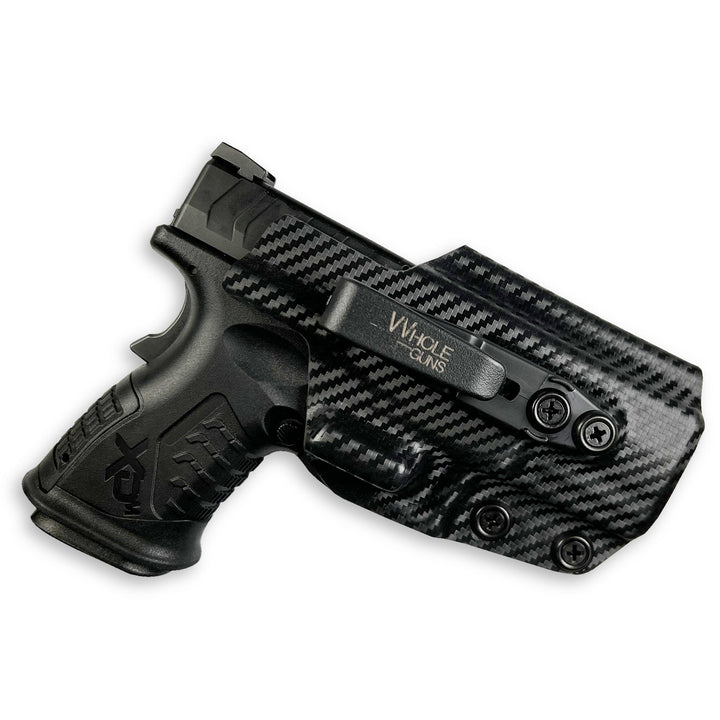 Springfield XD-M Elite 3.8" IWB Tuckable Red Dot Ready w/ Integrated Claw Holster Carbon Fiber 1