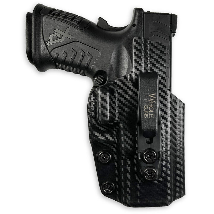 Springfield XD-M Elite 3.8" IWB Tuckable Red Dot Ready w/ Integrated Claw Holster Carbon Fiber 3