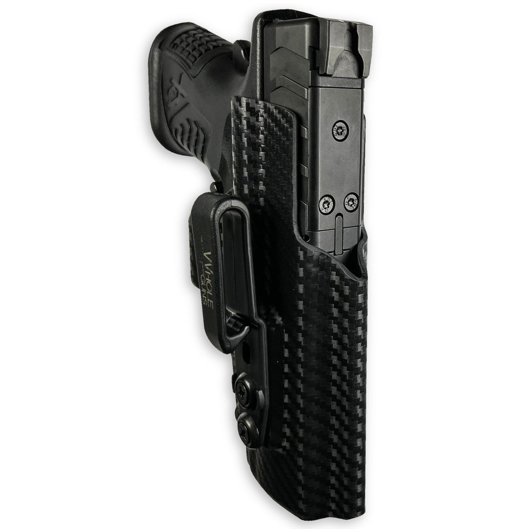 Springfield XD-M Elite 3.8" IWB Tuckable Red Dot Ready w/ Integrated Claw Holster Carbon Fiber 5