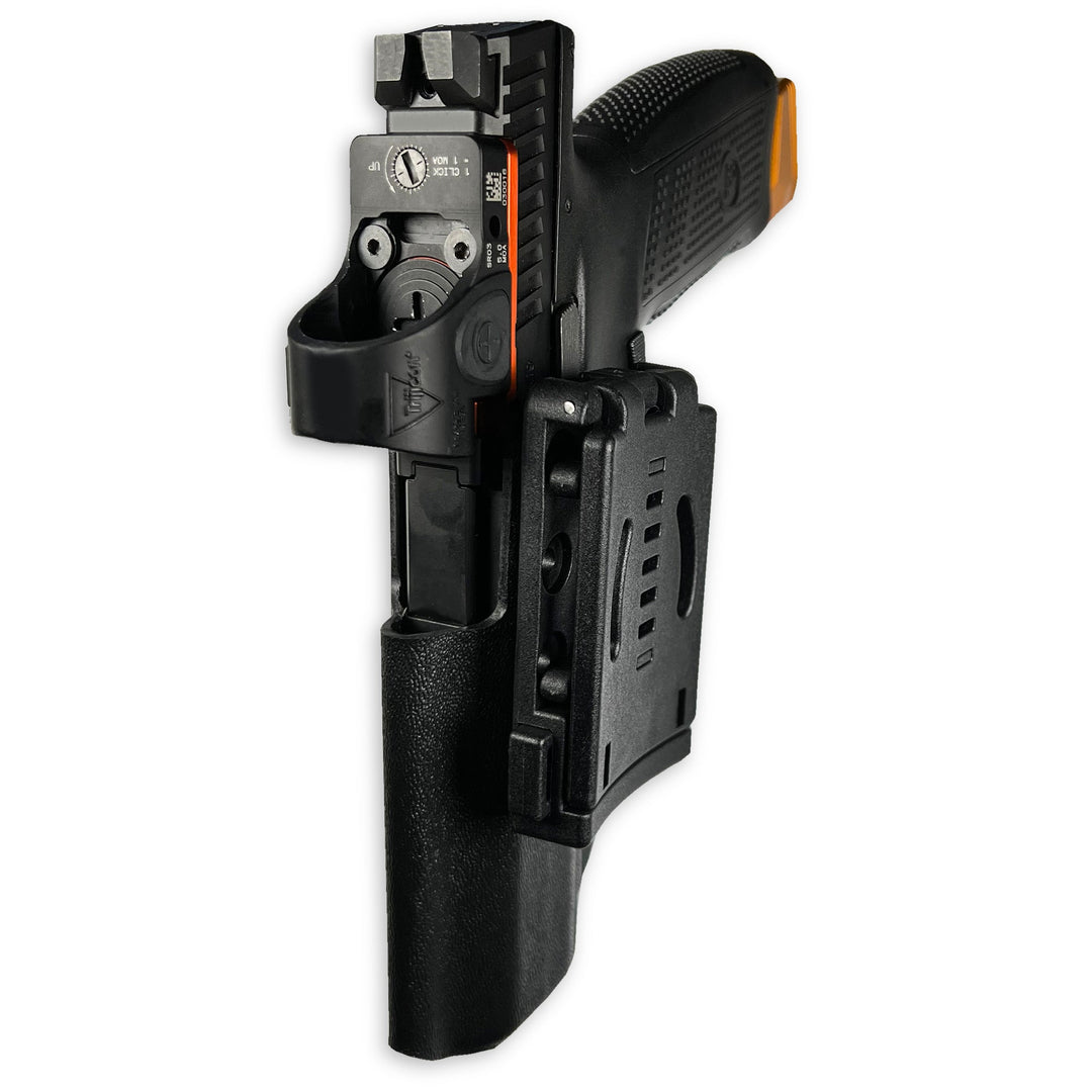 CZ P-10 F Competition OWB Concealment/IDPA Holster Black 3