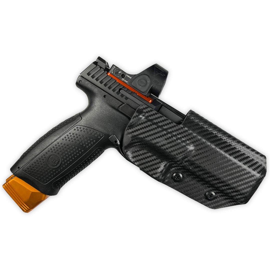 CZ P-10 F Competition OWB Concealment/IDPA Holster Carbon Fiber 1