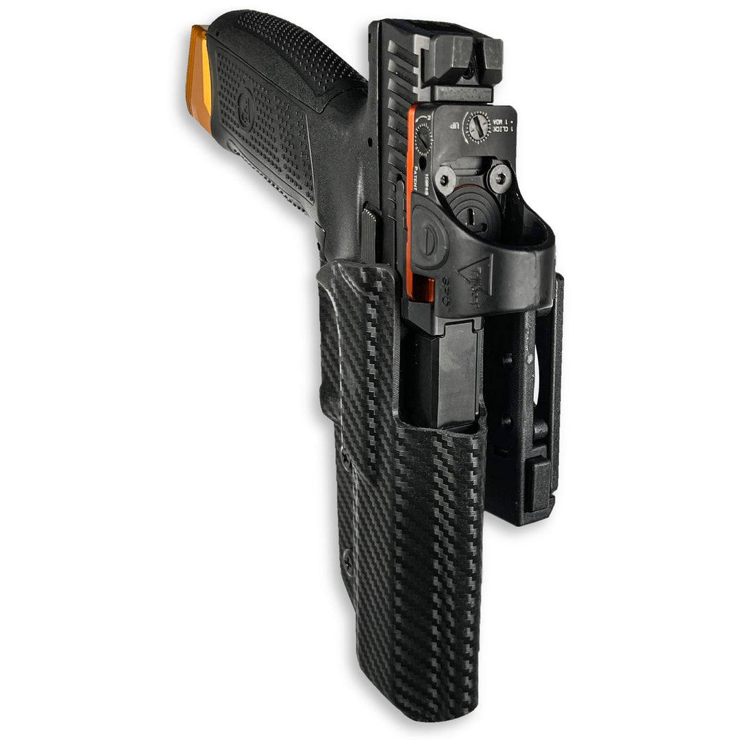 CZ P-10 F Competition OWB Concealment/IDPA Holster Carbon Fiber 4