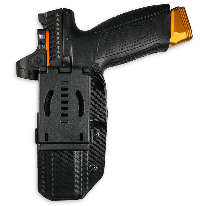 CZ P-10 F Competition OWB Concealment/IDPA Holster Carbon Fiber 4