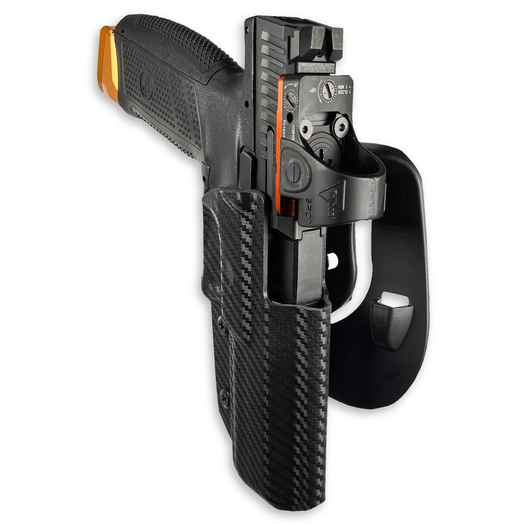 CZ P-10 F Competition OWB Paddle Holster Carbon Fiber 3