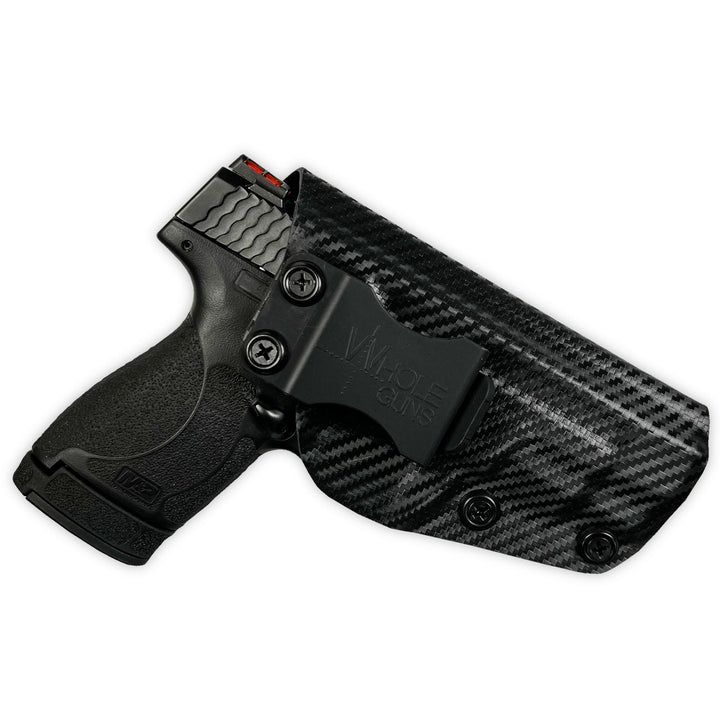 Smith & Wesson M&P9 Shield EZ IWB Full Cover Classic Holster Carbon Fiber 3