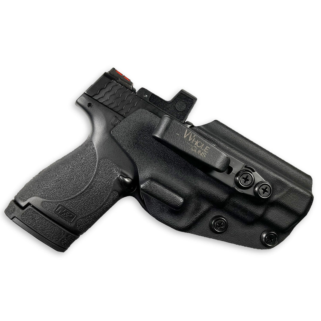 Smith & Wesson M&P Shield Plus 4" Performance Center IWB Tuckable Red Dot Ready w/ Integrated Claw Holster Black 1